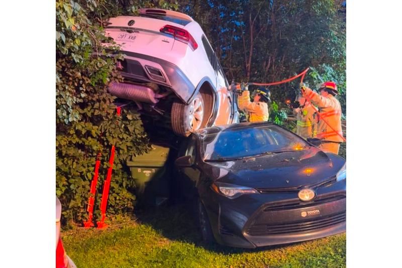 Collision en état d’ivresse à Sherbrooke : il percute une voiture et un arbre